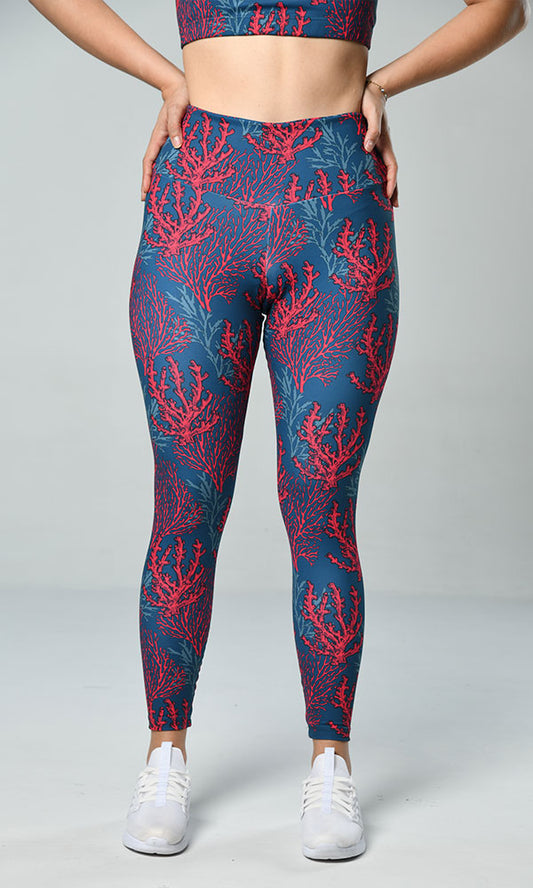 Leggings "Nature" Coral para dama