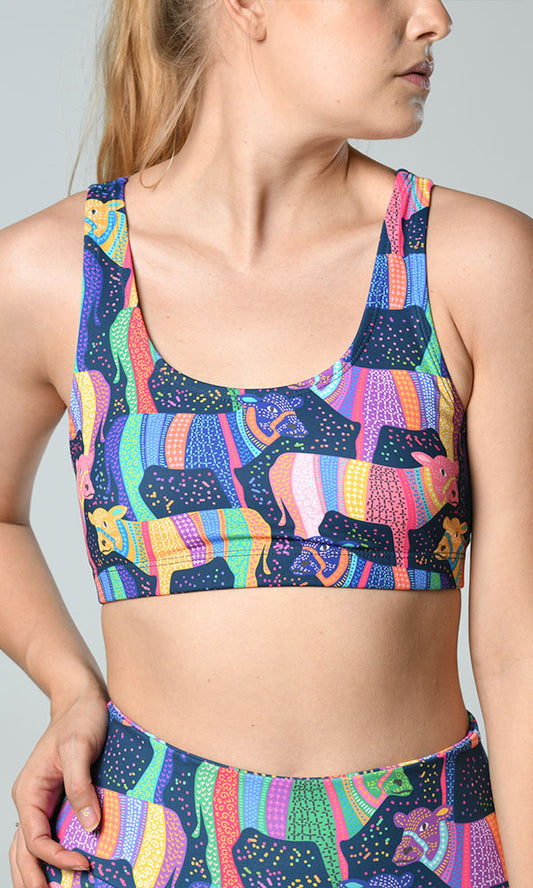 Sport Bra "Nature" Cows Parade para dama